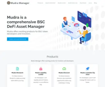 Mudra.website(Mudra Manager) Screenshot