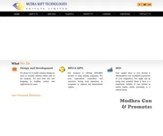 Mudratech.com(Mudra Soft Technologies Pvt Ltd) Screenshot