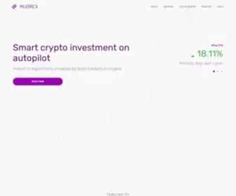 Mudrex.com(Invest in crypto with ease using Mudrex) Screenshot