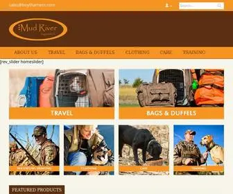 Mudriverdogproducts.com(Mud River Dog Products) Screenshot