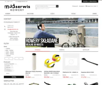 Mudserwis.com(Sklep Rowerowy) Screenshot