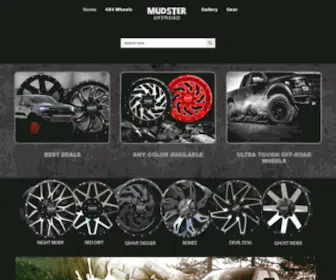 Mudsteroffroadwheels.com(#1 Off) Screenshot