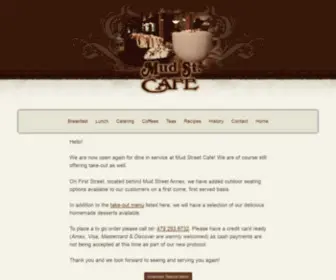 Mudstreetcafe.com(Eureka Springs Arkansas Restaurant) Screenshot