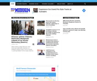 Mudug24.com(Wararka Caalamka iyo Somaliya) Screenshot