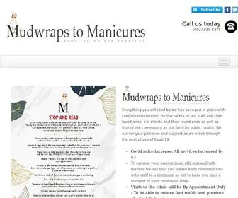 Mudwrapstomanicures.com(Mudwraps to Manicures) Screenshot