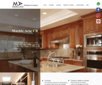 Muebleartecr.com(Muebles De Cocina) Screenshot