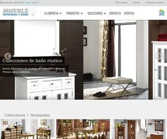 Muebleartesanalybano.es(Mueble artesanal) Screenshot