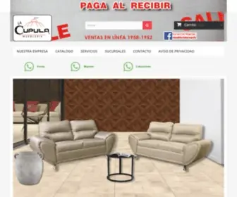 Muebleriaslacupula.com(Mueblerias la Cupula) Screenshot