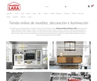 Muebles-Lara.es(Tienda de Muebles Online) Screenshot