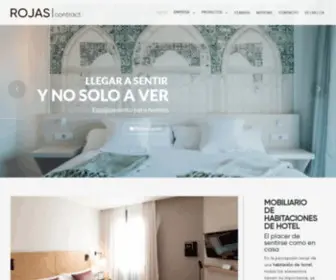 Muebles-Rojas.com(Fabricantes de Muebles para Hoteles) Screenshot