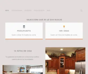 Muebles.co.cr(Muebles de cocina) Screenshot