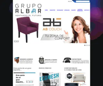 Mueblesalbar.com.mx(Muebles Albar) Screenshot