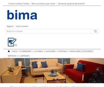 Mueblesbima.com(Bima Venezuela) Screenshot