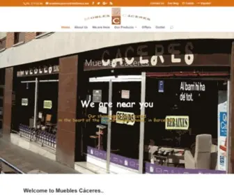 Mueblescaceres.com(Muebles Cáceres) Screenshot