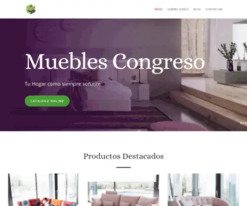 Mueblescongreso.net(Tienda de Muebles en Telde Gran Canaria) Screenshot