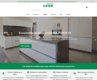 Mueblescook.com.mx(MUEBLES PARA OFICINA) Screenshot