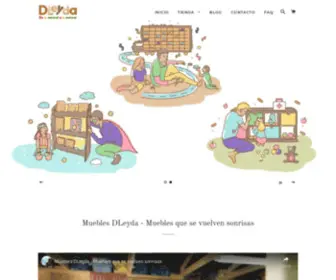 Mueblesdleyda.cl(Mobiliario y diseño infantil) Screenshot