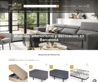 Mueblesindustria.com(Muebles interiorismo y decoración en Barcelona) Screenshot