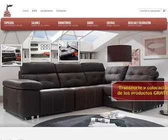 Mueblesjope.com(Muebles Jope) Screenshot