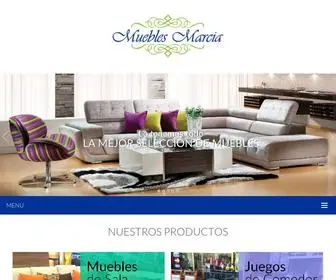 Mueblesmarcia.com(MUEBLES MARCIA S.A.C) Screenshot