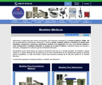 Mueblesmedicosmmc.com.mx(Muebles Médicos Multimédica) Screenshot