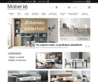 Mueblesmobelk6.es(Tu tienda de muebles y colchones en en centro de Madrid) Screenshot