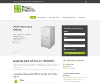 Mueblesparaoficinaenmonterrey.mx(Muebles para Oficina) Screenshot