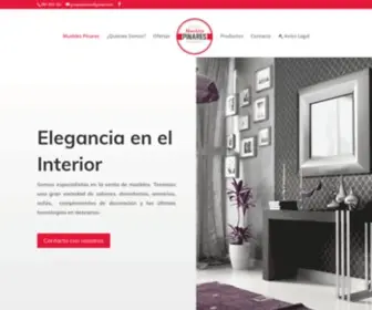 Mueblespinares.com(Muebles Pinares) Screenshot