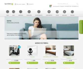 Mueblesquimera.com(Muebles Quimera) Screenshot