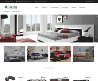 Mueblesracing.com(Muebles Racing) Screenshot