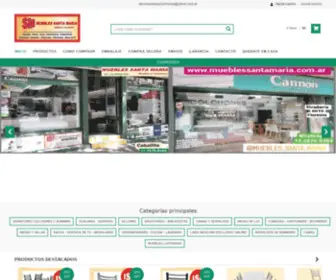 Mueblessantamaria.com.ar(MUEBLES SANTA MARIA) Screenshot