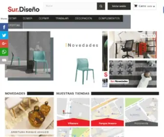 Mueblessur.cl(Sur.Diseño) Screenshot