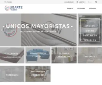 Mueblesugarte.com(Mueblería Ugarte) Screenshot