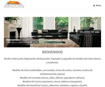 Mueblesyarte.com(Muebles y Arte) Screenshot