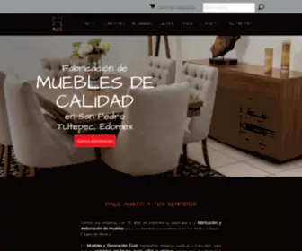 Mueblesydecoraciontuzzi.com(Fabricación) Screenshot