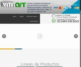 Mueblesyvitrinas.com(Inicio2) Screenshot