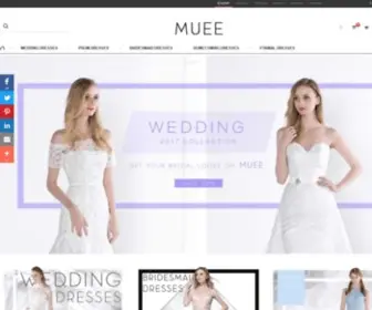 Muee.com(Wedding Dresses) Screenshot