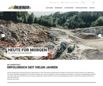 Muehlberger-GMBH.at(Mühlberger) Screenshot