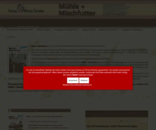 Muehle-Online.de(Verlag Moritz Schäfer GmbH & Co) Screenshot
