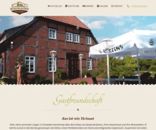 Muehlengasthof.de(Gastfreundschaft) Screenshot