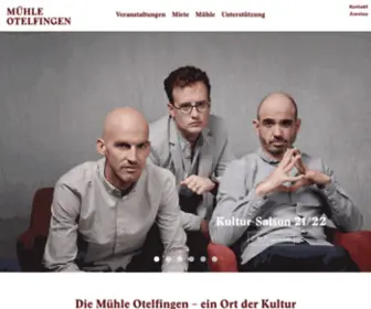 Muehleotelfingen.ch(Der Ort für Kultur und Begegnung in der historischen Mühle von Otelfingen) Screenshot