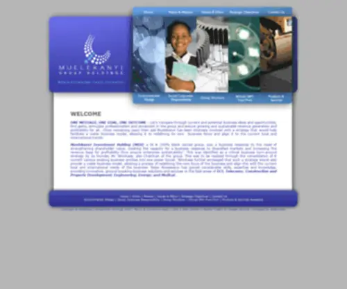 Muelekanyi.com(Muelekanyi Investment Holdings) Screenshot