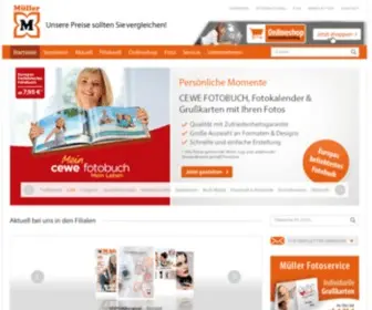 Mueller-Drogerie.com(Müller Beauty Store) Screenshot