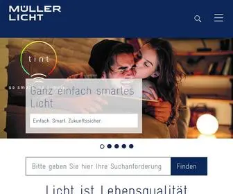 Mueller-Licht.de(MÜLLER) Screenshot