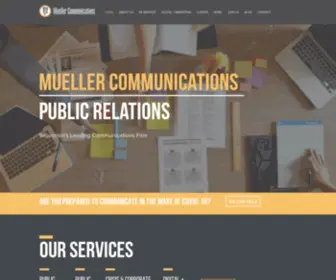 Muellercommunications.com(Mueller Communications) Screenshot