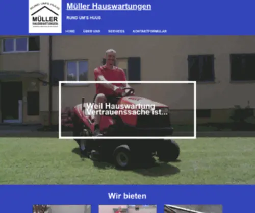 Muellerhauswartungen.ch(Müller) Screenshot