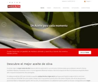 Mueloliva.es(Comprar Aceite de Oliva Virgen Extra online) Screenshot