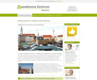 Muenchen-Vasektomie.de(Vasektomie München (Sterilisation Mann)) Screenshot