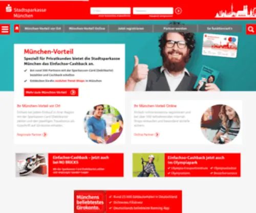 Muenchen-Vorteil.de(Sparkassen Vorteilswelt) Screenshot