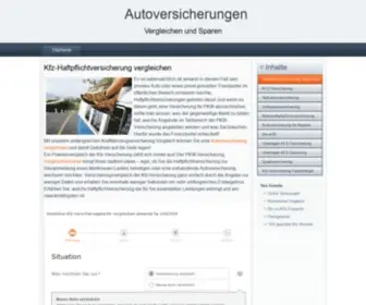 Muenchner-KFZ-KaufVertrag.de(Haftpflichtversicherung Auto) Screenshot